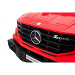 Elektrické autíčko Mercedes Benz Zetros - červené